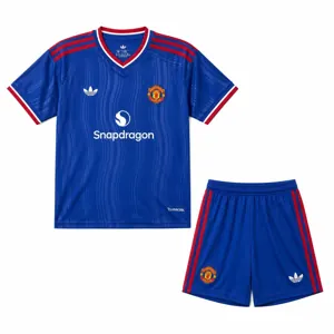 26-27 Manchester United Away Kid Kits Youth Football Apparels AAAAJersey Supply Yupoo 4