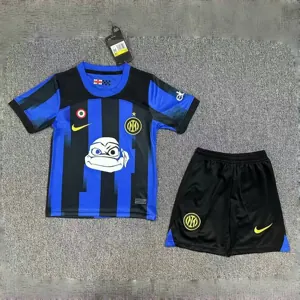 23-24 Inter Milan × Ninja Turtles Home Kid Kits Youth Apparels AAAAJersey Wholesale Yupoo