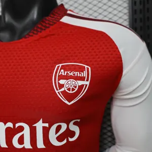 26-27 Arsenal Mens Home Red Kit Player Version Soccer Long Sleeve Shirt AAAAJersey Dropship Yupoo 8 2