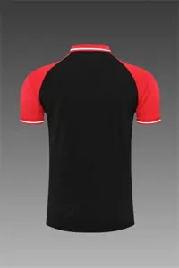 Polo Ajax black red-sleeves 2