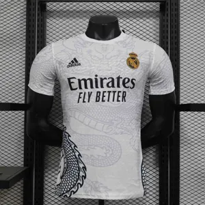 24-25 Real Madrid White Dragon Special Edition Player Version Shirt AAAAJersey Yupoo