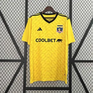 24-25 Colo Colo Goalkeeper Yellow Kit Football AAAAJersey Supplier