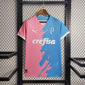 23-24 Palmeiras Special Edition Pink&Blue S-4XL Cheap Soccer Jerseys