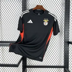 25-26 Benfica Black Training Shirt Football Apparels AAAAJersey Supply Yupoo