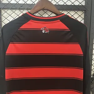 25-26 Flamengo Home Long Sleeve Kit Soccer T-Shirt AAAAJersey Dropship Yupoo 6