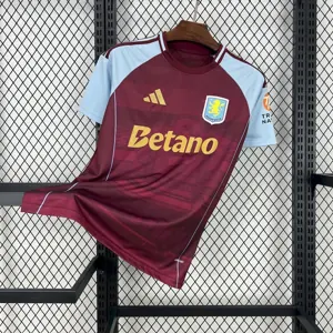 25-26 Aston Villa Home Shirt Football Uniforms AAAAJersey Dropship Yupoo