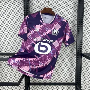 25-26 Lille Away Shirt Football T-Shirt AAAAJersey Supply Yupoo