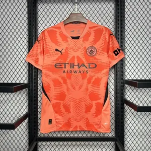 24-25 Manchester City Orange Goalkeeper Kit Sport AAAAJersey Yupoo