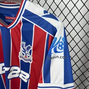 25-26 Crystal Palace Home Kit Football T-Shirt Sport AAAAJersey Supplier Yupoo 7