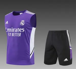 22-23 Real Madrid training suit kit Purple