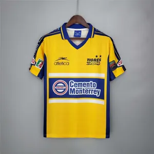 99-00 Tigres UANL Home Retro Kit Soccer Jerseys Yupoo