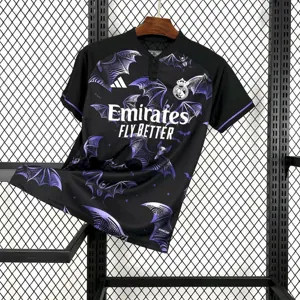 24-25 Real Madrid X Halloween Bat Special Edition T-Shirt AAAAJersey Supplier Yupoo