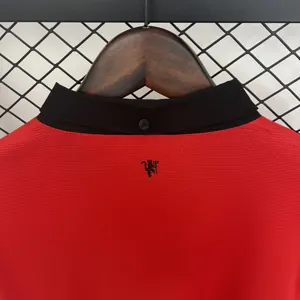 13-14 Manchester United Home Retro Kit Long Sleeve Shirt Cheap AAAAJerseys Supply Yupoo 1