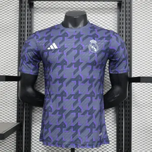 23-24 Real Madrid Training Kits Purple Player Version Shirt Soccer Jerseys Yupoo