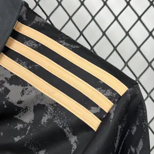 24-25 Ajax x Stone Island Black Special Edition Shirt Football T-Shirt AAAAJersey Dropship Yupo 4