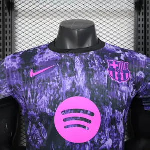 25-26 Barcelona Purple Special Edition Kit Player Version Shirt AAAAJersey Yupoo 1