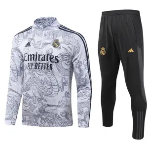 23-24 Real Madrid Long Sleeve Kits Dragon Special Training Suits Soccer Jerseys Yupoo