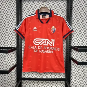 96-97 Osasuna Home Retro Kit Vintage Shirt Football AAAAJersey Yupoo