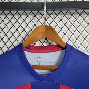 23-24 Barcelona Home Long Sleeve Size S-XXL Soccer Jerseys 4