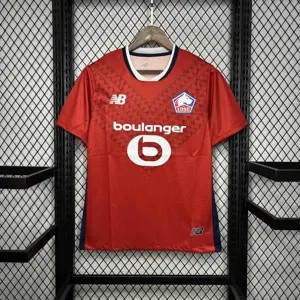 24-25 Lille Home Kit Soccer Unifrom AAAAJersey Dropshiping Yupoo