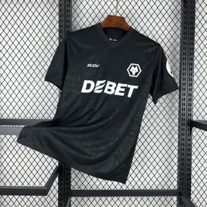 25-26 Wolves Goalkeeper Kit Black Shirt Football Apparels AAAAJersey Supply Yupoo