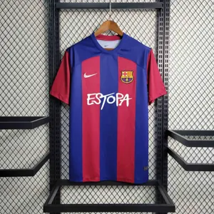 23-24 Barcelona X Estopa Home S-XXL Cheap Soccer Jerseys