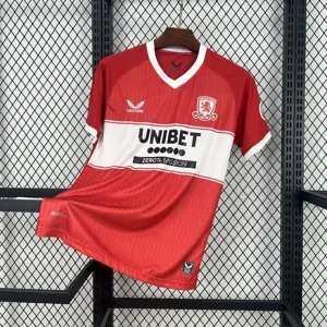 25-26 Middlesbrough Home Kit Football T-Shirt Sports Uniforms AAAAJersey Supply Yupoo