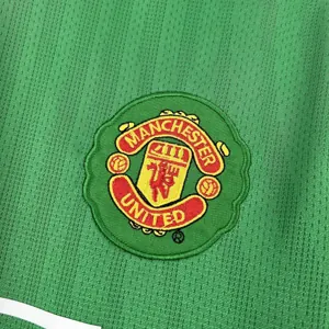 07-08 Manchester United Retro Green Goalkeeper Kit Vintage Shirt AAAAJersey Supply Yupoo 2