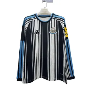 26-27 Newcastle United Home Kit Football Long Sleeve T-Shirt AAAAJersey Supply Yupoo 4 4