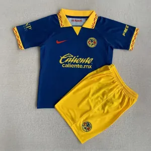 23-24 Club América Away Kids Kits Children Suits Soccer Jerseys Yupoo