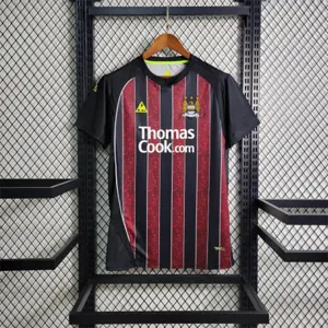 08-09 Retro Manchester City Away S-XXL Cheap Soccer Jerseys