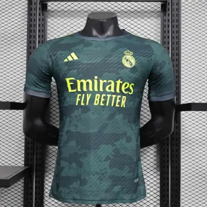 24-25 Real Madrid Special Edition Kit Green Player Version Shirt Football AAAAJersey Supplier