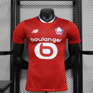24-25 Lille Home Kit Player Version Shirt Sport AAAAJersey Yupoo