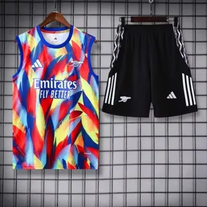 25-26 Arsenal Pre-Match Training Kits Football Vest Suits 2
