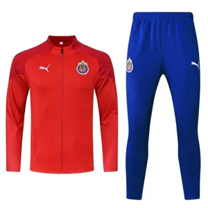23-24 Chivas Guadalajara Training Suits Red Long Sleeve Jackets Cheap Jerseys Yupoo
