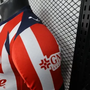 25-26 Chivas Home Red Kit Player Version Football Sino Shirt AAAAJersey Supplier Yupoo 4