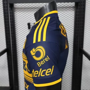 26-27 Tigres Mens Away Kit Player Version Football T-Shirt AAAAJersey Supply Yupoo 9 5