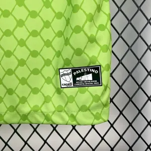 25-26 Palestino Green Goalkeeper Shirt Football Uniform AAAAJersey Yupoo 2