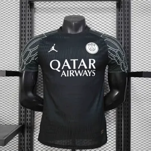 24-25 PSG Fourth Black Kit Player Version Shirt AAAAJersey Wholesale Yupoo