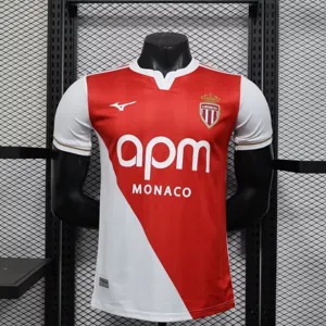 25-26 Monaco Home Kit Player Version Shirt Football AAAAJersey Supplier Yupoo
