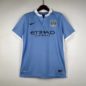 15-16 Retro Manchester City Home S-XXL Soccer Jersey