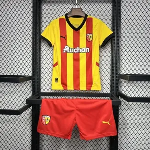 24-25 Lens Home Kid Kits Youth Apparels Football AAAAJersey Yupoo