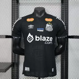 25-26 Santos Black Kit Player Special Edition Soccer AAAAJersey Yupoo
