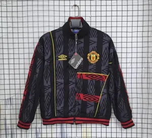 1993 Manchester United Windbreaker Jackets Kit Soccer AAAAJersey Supply Yupoo