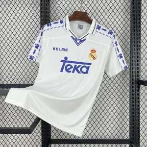 96-97 Real Madrid Home Retro Kit Vintage Shirt AAAAJersey Supplier Yupoo