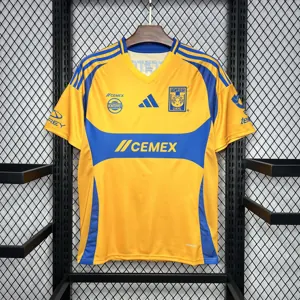 24-25 Tigres UANL Home Kit Soccer Apparels Sport AAAAJersey Yupoo