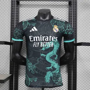 25-26 Real Madrid Green Dragon Special Edition Kit Player Version Shirt AAAAJersey Dropship Yup