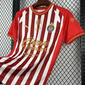 2026-27 Chivas Home Red Soccer Shirt Fan Version 2