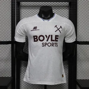 26-27 West ham Mens Away Kit Football Player Version T-Shirt AAAAJersey Supply Yupoo 7